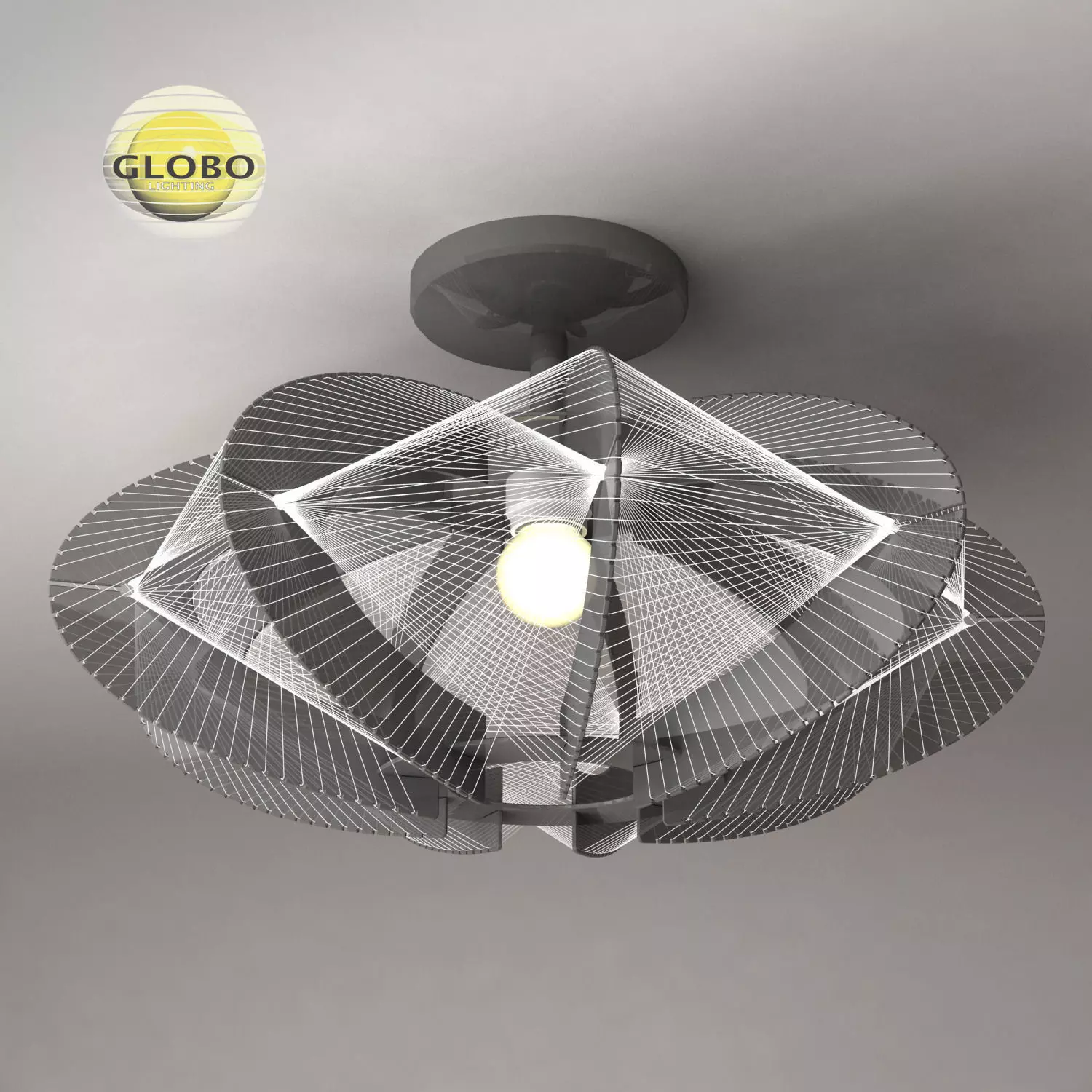 Ceiling lamp Globo lightning 2 3D model_0