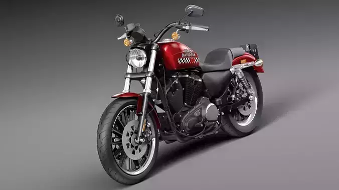 Harley-Davidson Iron 883 Roadster 2015 3D model