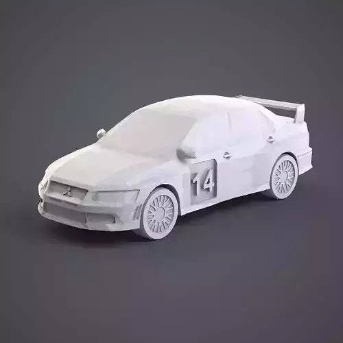Mitsubishi Lancer 3D print model