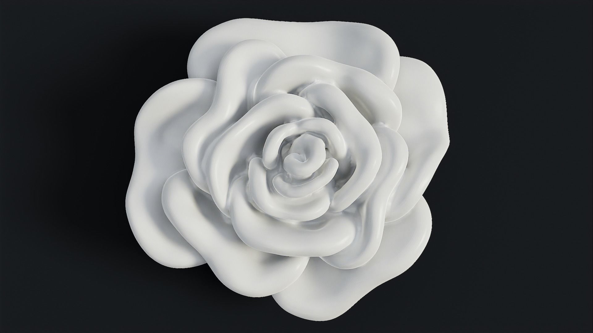 Rose Bloom 3D print model_8