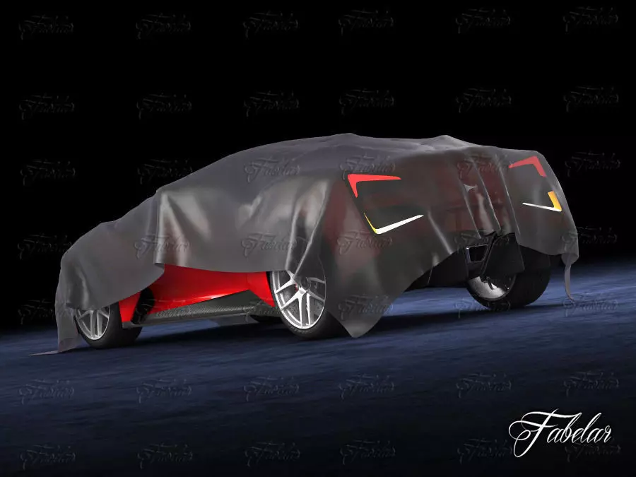 Icona Vulcano 3D model_0