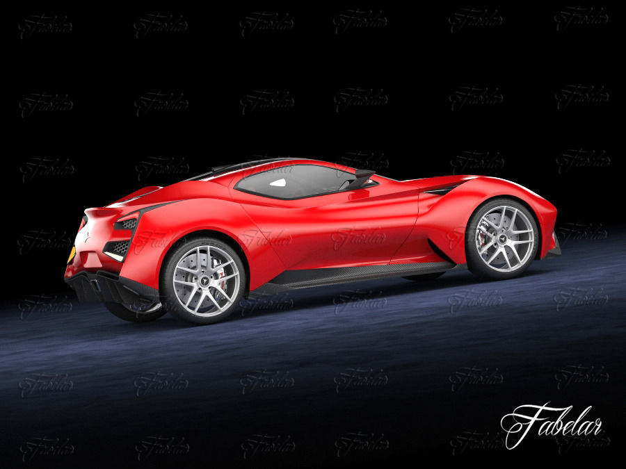 Icona Vulcano 3D model_10