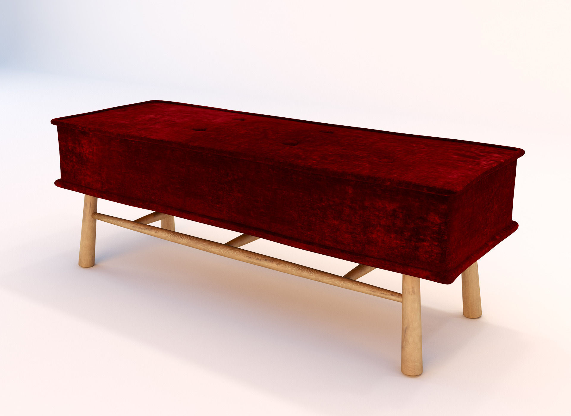 Table Set for Restaurante 3D model_8