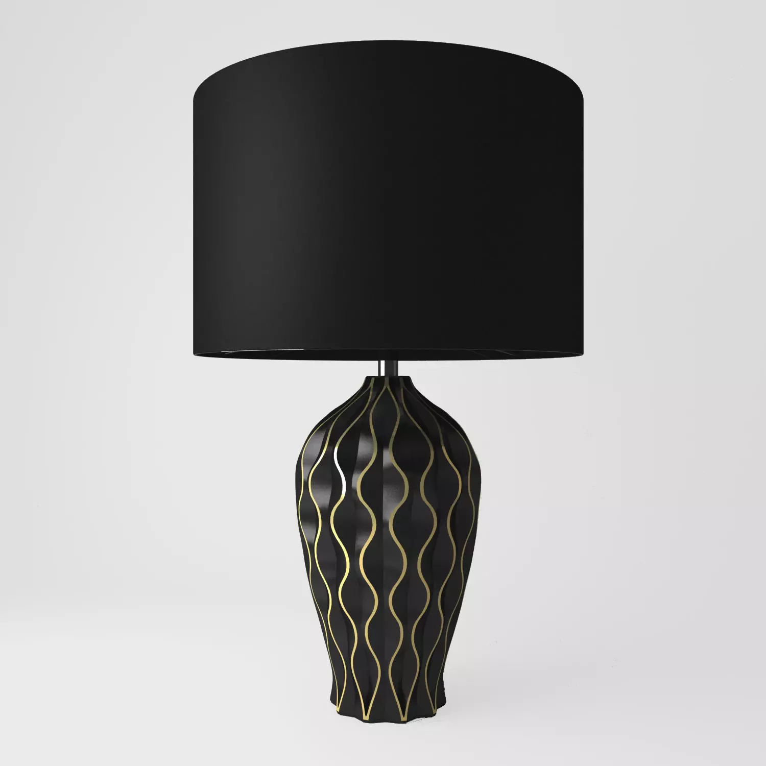 Table lamp SPHERE A1450LT1BK 3D model_0