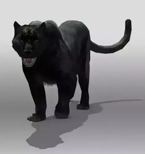 Black Panther 3D model