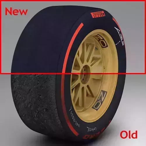 18 inches supersoft front tyre