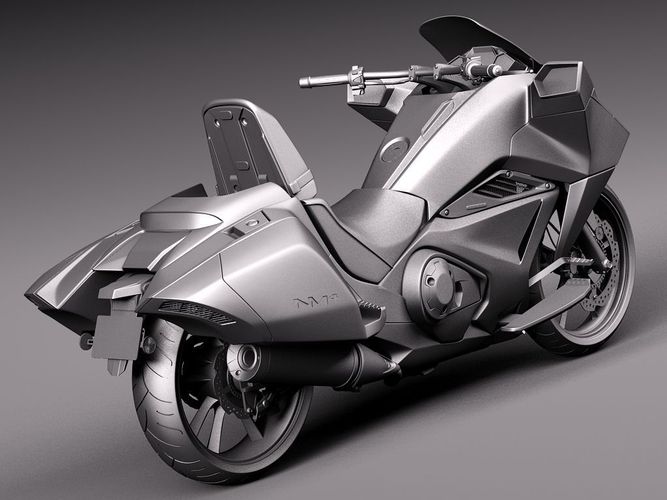 Honda NM4 Vultus 2014 3D Model .max .obj .3ds .fbx .c4d ...