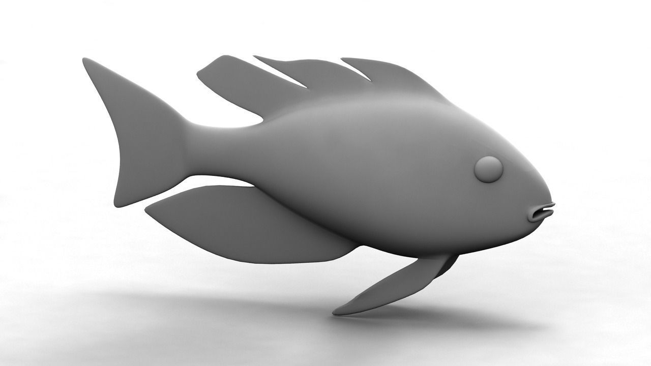 African Cicchlid 3D model_0