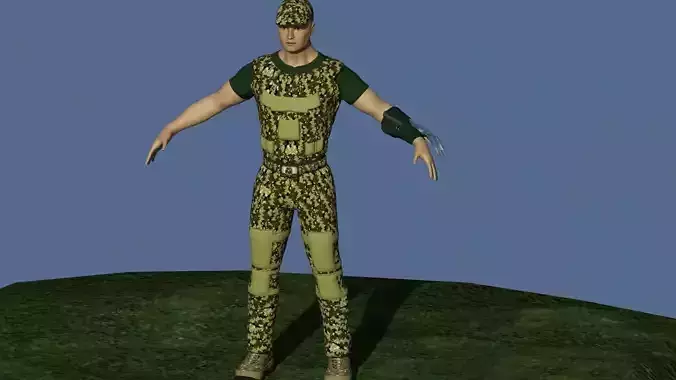 Modern Warfare Soldier