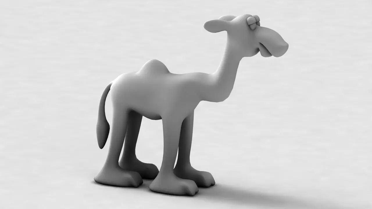 Camel 3D model