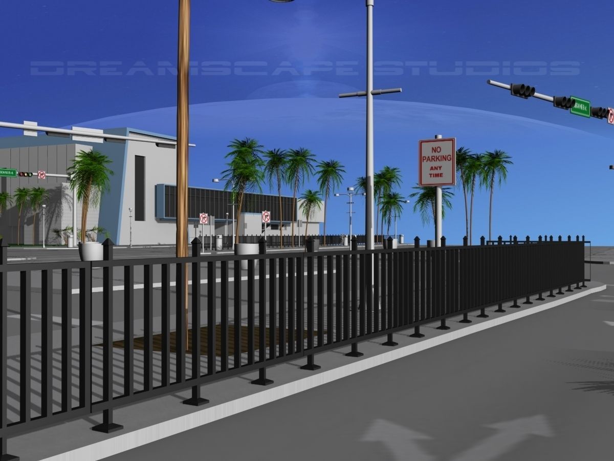 Downtown Miami 3D model_3