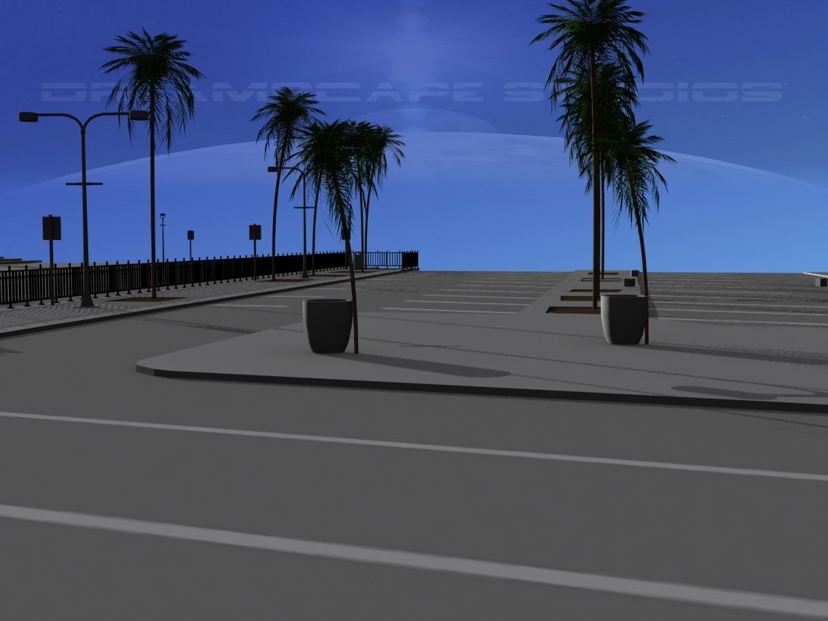 Downtown Miami 3D model_5