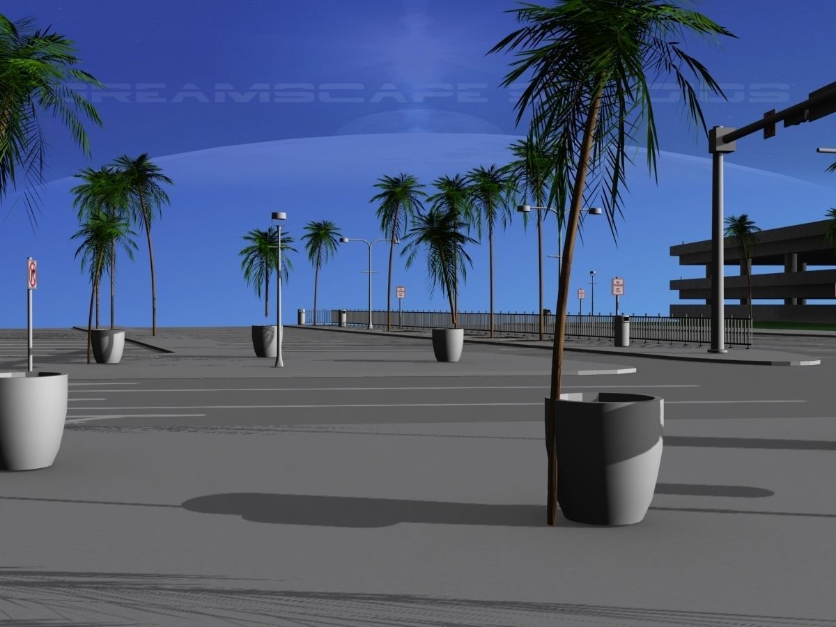 Downtown Miami 3D model_4