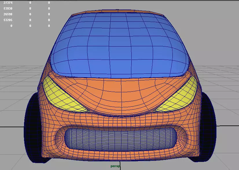 Concept Car Google 2 point 0 3D model_0