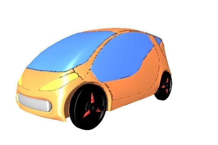 Concept Car Google 2 point 0 3D model_1