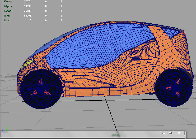 Concept Car Google 2 point 0 3D model_4