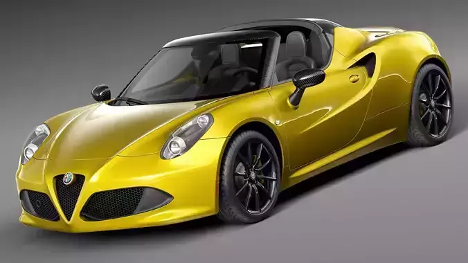 Alfa Romeo 4C Spider 2015
