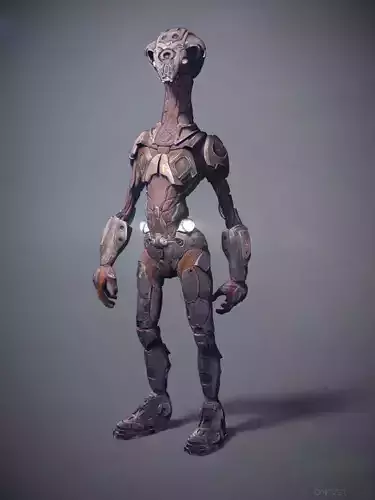 Robot scout 3D model