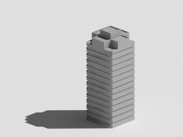 Buildings Collection house 3D model_8