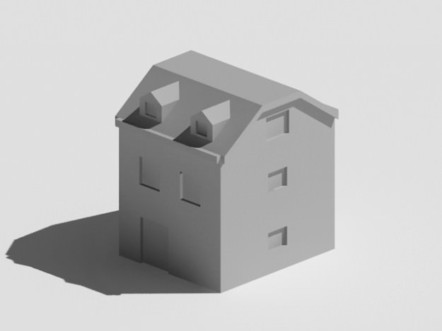 Buildings Collection house 3D model_3