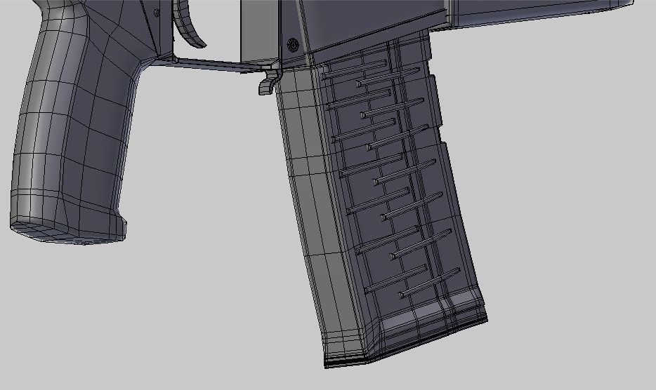 AS-VAL with bullets 3D model_7
