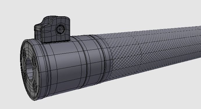 VSS with PSO-1 and bullets 3D model_13