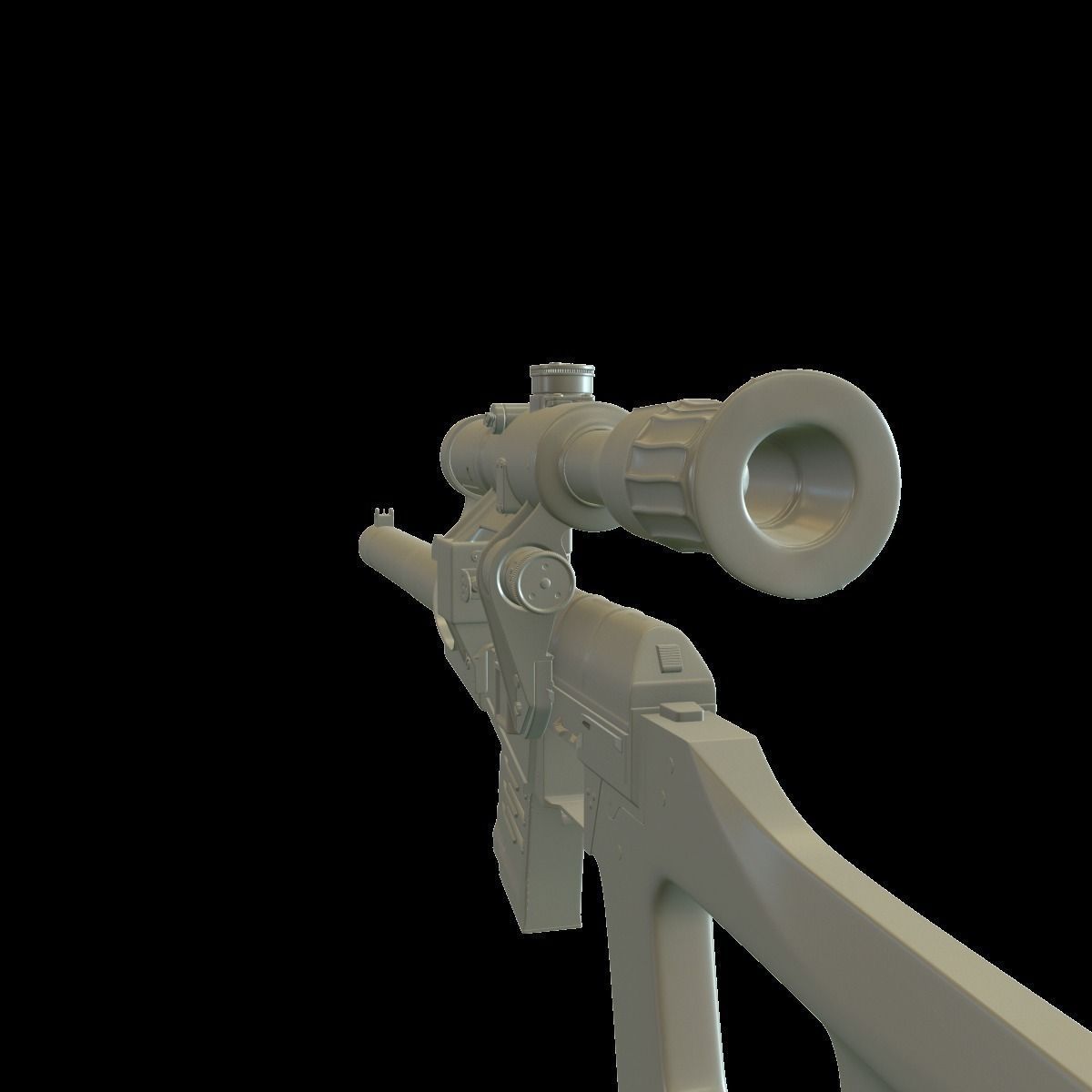 VSS with PSO-1 and bullets 3D model_3
