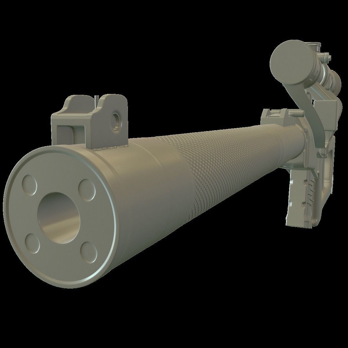 VSS with PSO-1 and bullets 3D model_5