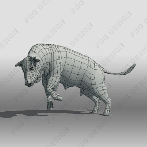 Black Bull 3D model_10