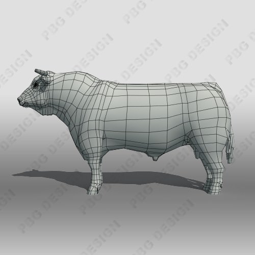 Black Bull 3D model_8