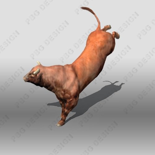Black Bull 3D model_4