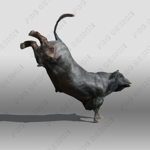 Black Bull 3D model_3