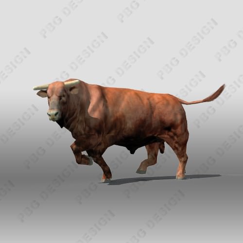 Black Bull 3D model_5