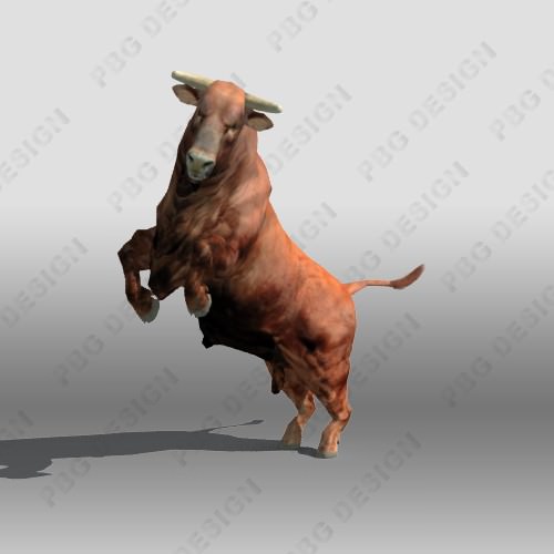 Black Bull 3D model_6