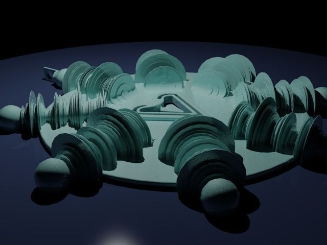 All You Need Is Love Pendant 3D print model_1