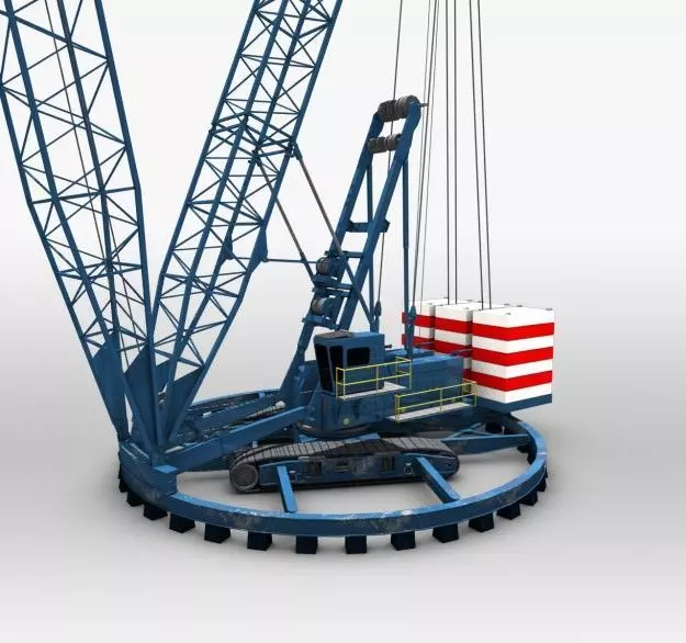 Ringer Crane 3D model_0