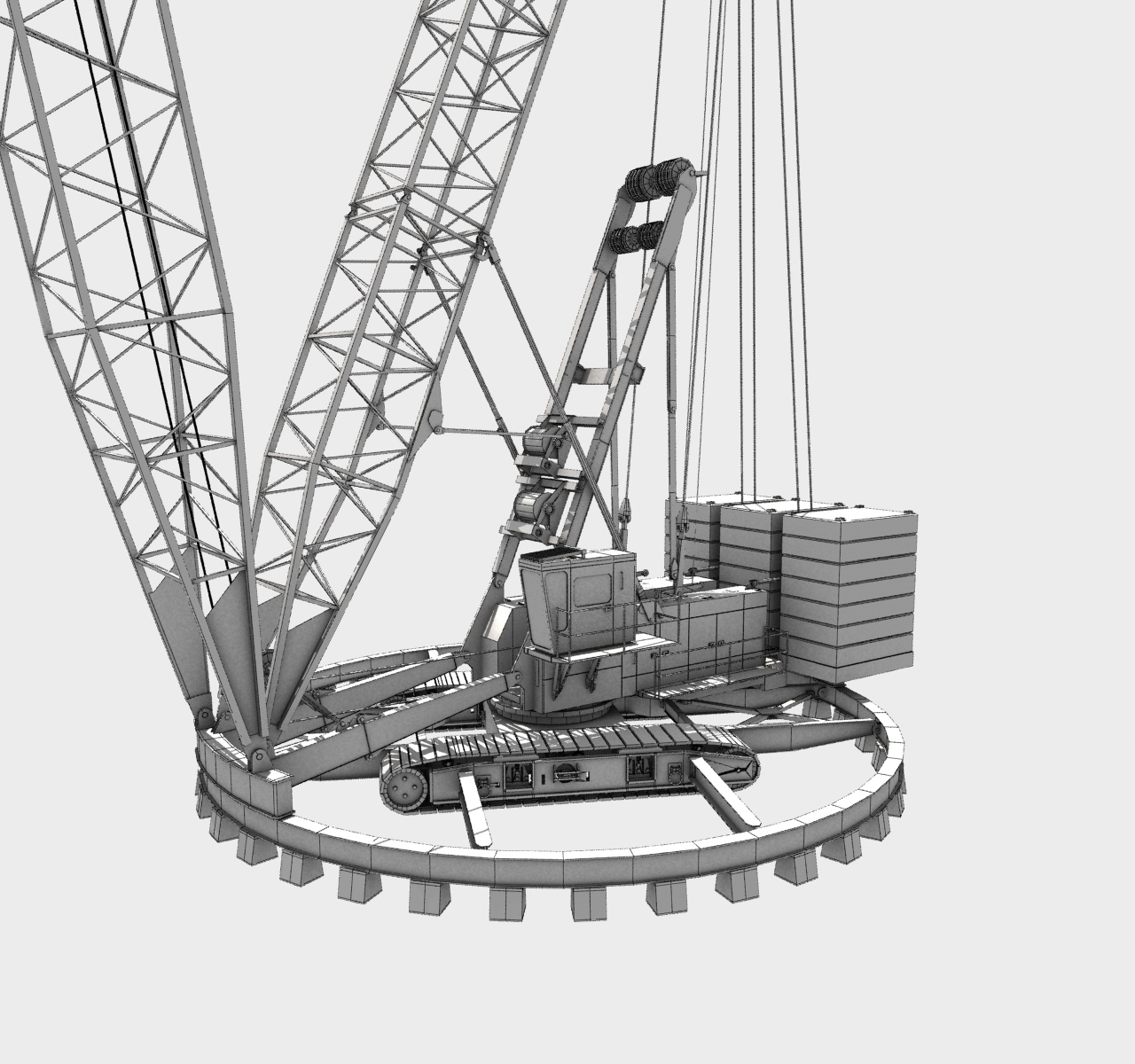 Ringer Crane 3D model_7