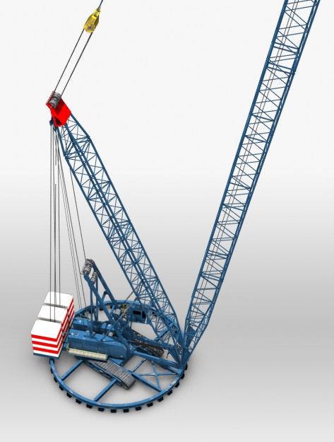 Ringer Crane 3D model_2