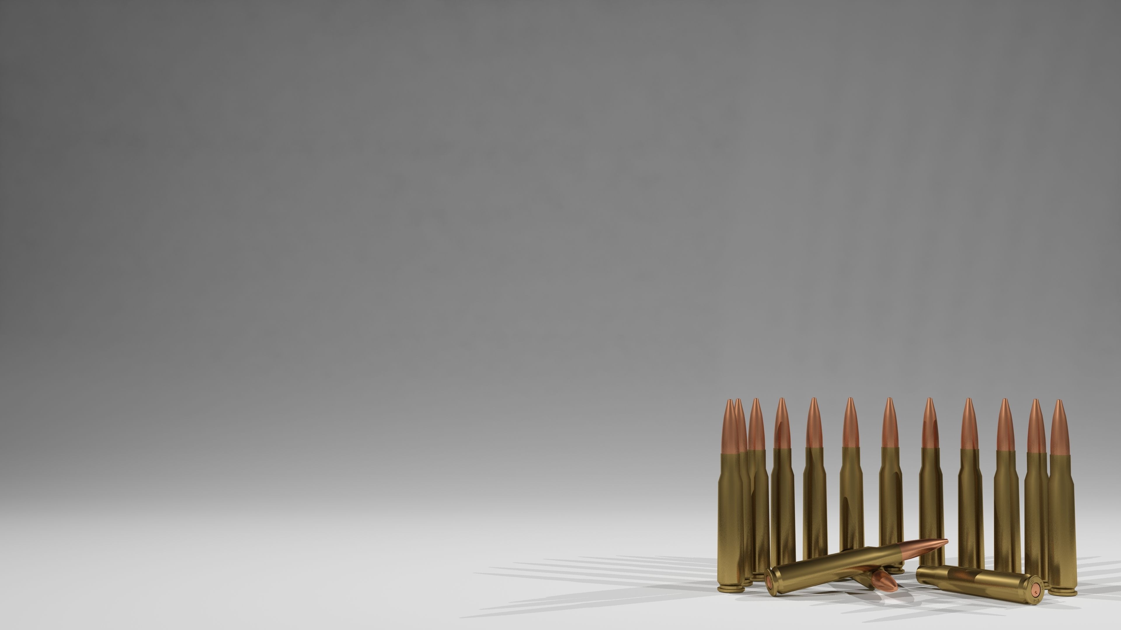 Bullets R1M3 Low-poly 3D model_3