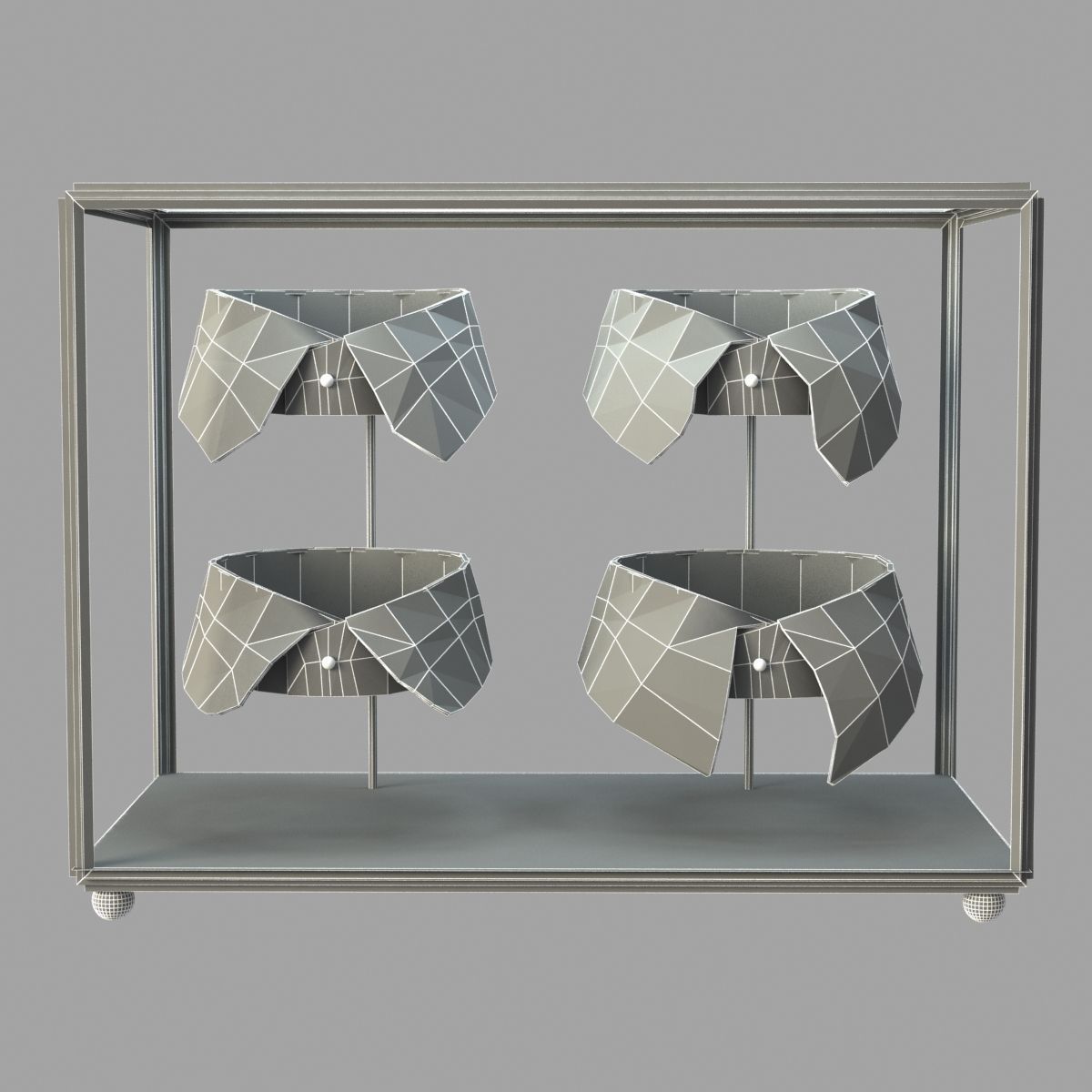 Restoration Hardware EDWARDIAN TAILOR COLLARS 3D model_2