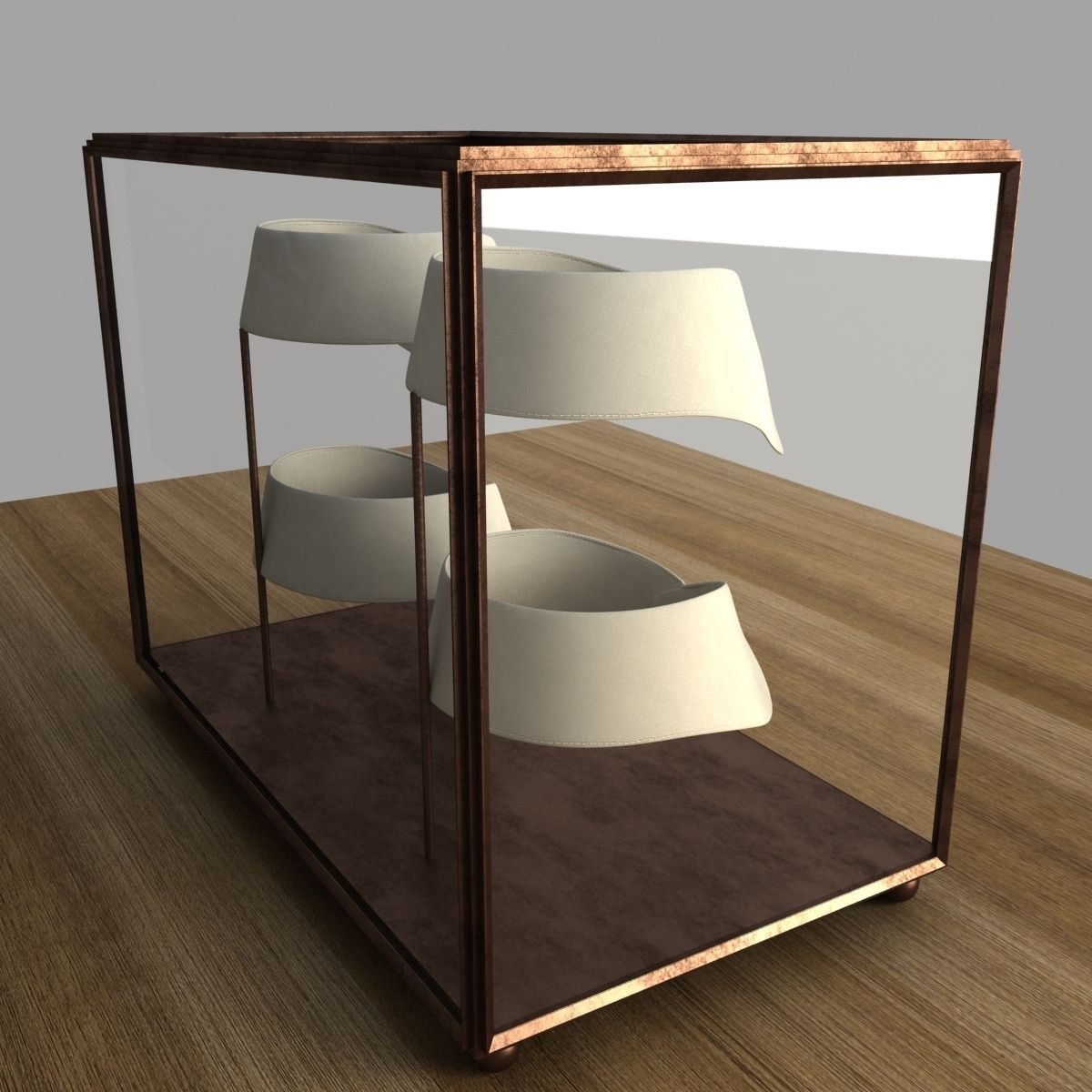 Restoration Hardware EDWARDIAN TAILOR COLLARS 3D model_9