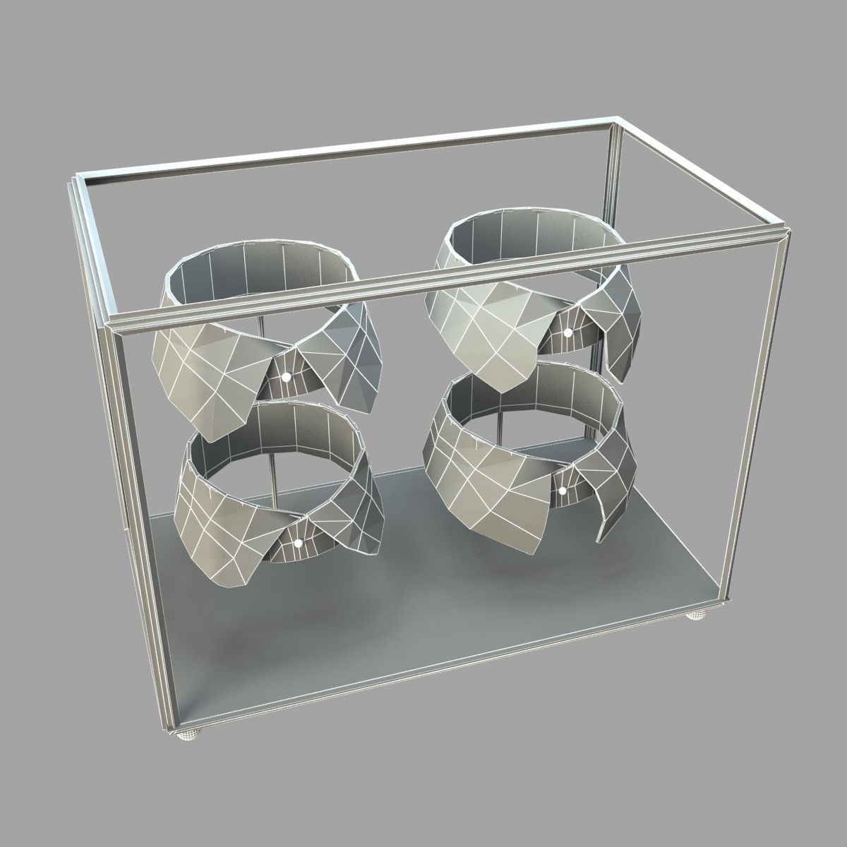 Restoration Hardware EDWARDIAN TAILOR COLLARS 3D model_1