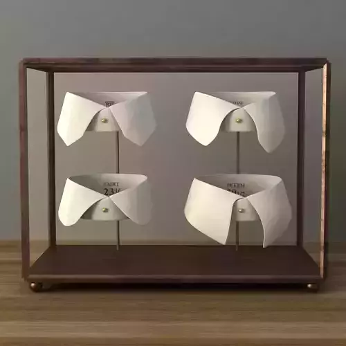 Restoration Hardware EDWARDIAN TAILOR COLLARS 3D model