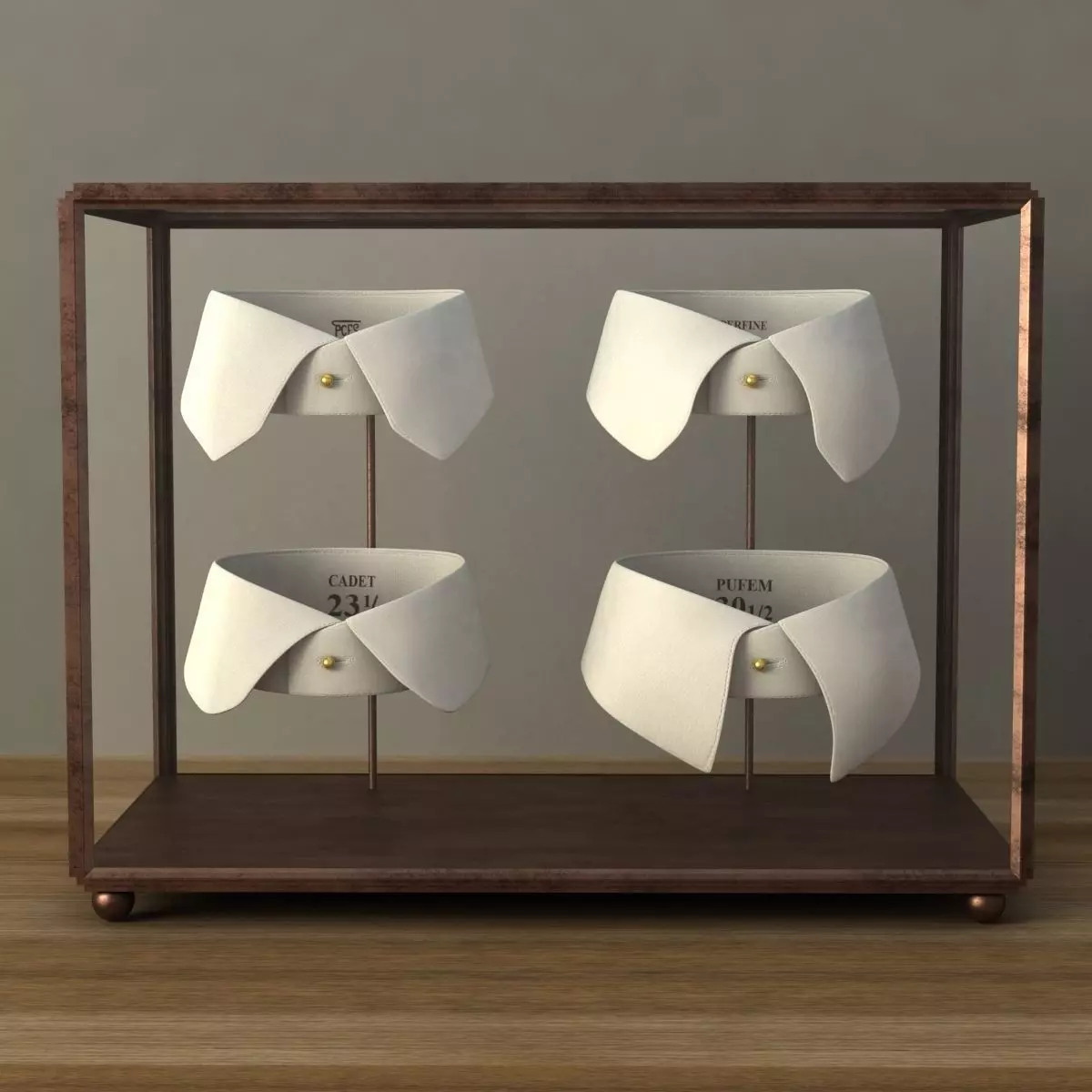 Restoration Hardware EDWARDIAN TAILOR COLLARS 3D model_0