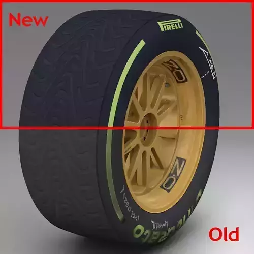 18 inches intermediate front tyre