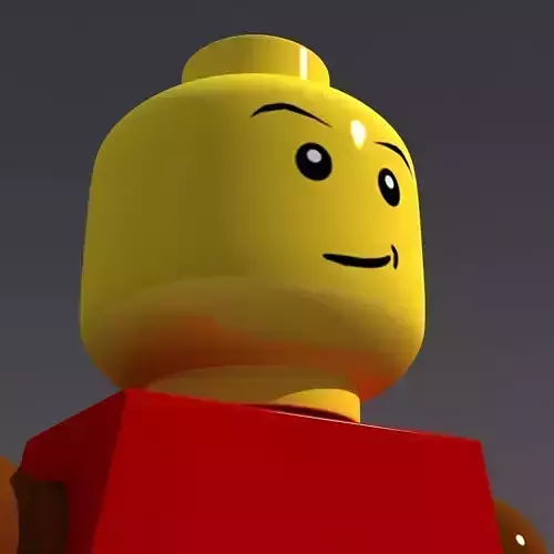 Lego Man 3D model