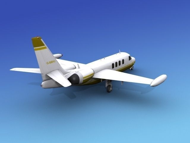 IAI Westwind I 3D model_6