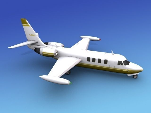 IAI Westwind I 3D model_8