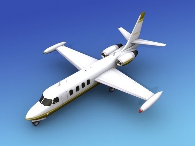 IAI Westwind I 3D model_10