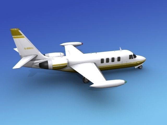 IAI Westwind I 3D model_7
